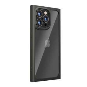 PGA iPhone 13 Pro用 ガラスタフケース スクエアタイプ ブラック PG-21NGT05BK 画像6