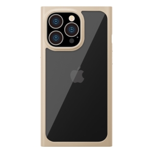 PGA iPhone 13 Pro用 ガラスタフケース スクエアタイプ ベージュ PG-21NGT07BE 画像4