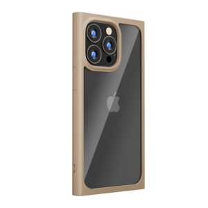 PGA iPhone 13 Pro用 ガラスタフケース スクエアタイプ ベージュ PG-21NGT07BE 画像6