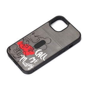 PGA iPhone 13 mini用 タフポケットケース [ミッキーマウス] PG-DPT21J05MKY 画像1