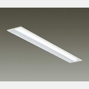 DAIKO LED長形ベースライト 40形 埋込形 幅150mm 一般用 4000lmクラス FLR40形×2灯相当 非調光 昼白色 LZB-92588XW+LZA-92822W 画像1