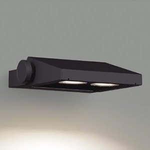 コイズミ照明 LEDエクステリアフラッドライト 防雨型 広角配光 2000lmクラス HID35W相当 非調光 電球色 黒 XU50909 画像1