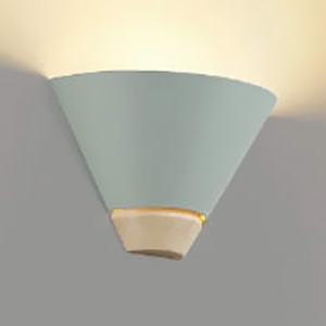 コイズミ照明 LED小型ブラケットライト 白熱球60W相当 非調光 電球色 上面カバー・ランプ付 ペールグリーンマット AB52720 画像1