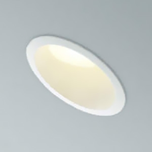 コイズミ照明 LED一体型パネルダウンライト 傾斜・ウォールウォッシャータイプ 高気密SB形 防雨・防湿型 白熱球100W相当 埋込穴φ100mm 非調光 昼白色 ファインホワイト AD7203W50 画像1