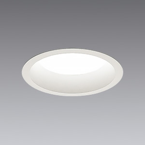 遠藤照明 LEDベースダウンライト 浅型 高気密SB形 1000TYPE FHT32W・白熱球100W相当 埋込穴φ125mm 拡散配光 調光調色 昼光色～電球色 白 EFD8703W 画像1