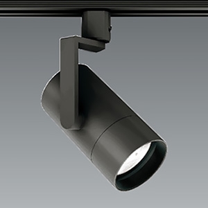 遠藤照明 LEDグレアレススポットライト ショートフード プラグタイプ 1400TYPE CDM-R35W相当 中角配光 調光・非調光兼用型 温白色 黒 ERS4805BB 画像1