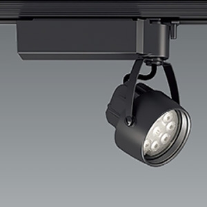 遠藤照明 LEDスポットライト プラグタイプ 1200TYPE 12V IRCミニハロゲン球50W相当 狭角配光 非調光 温白色 黒 ERS6189B 画像1