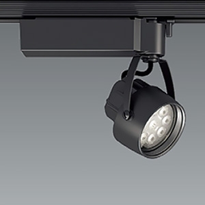 遠藤照明 LEDスポットライト プラグタイプ 900TYPE 12Vφ50省電力ダイクロハロゲン球75W形50W相当 広角配光 非調光 電球色(2700K) 黒 ERS6223B 画像1