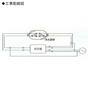 アップルツリー LEDコンパクトランプ FPL13Wサイズ 電球色 HFPLGX-10Q5A 画像2