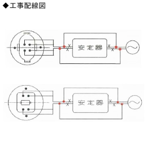 アップルツリー LEDコンパクトランプ FHT16/FHT24Wサイズ 電球色 HFHTGX-24Q6A 画像2