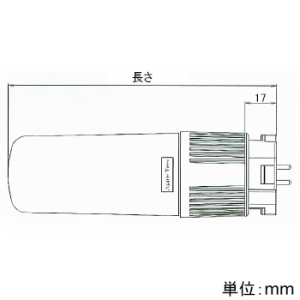 アップルツリー LEDコンパクトランプ FDL13Wサイズ 電球色 HFDLGX-10Q6A 画像3