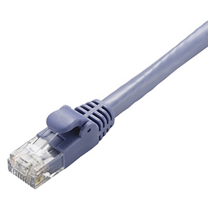 ELECOM LANケーブル スタンダードタイプ CAT6A対応 ヨリ線 長さ0.15m ブルー LD-GPA/BU015 画像1