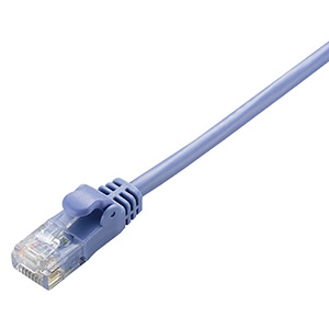 ELECOM LANケーブル ソフトタイプ CAT6準拠 ヨリ線 長さ7m ブルー LD-GPY/BU7 画像1