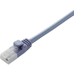 ELECOM LANケーブル スタンダードタイプ CAT5E対応 ヨリ線 ツメ折れ防止タイプ 環境配慮パッケージ 長さ5m ブルー LD-CTT/BU5/RS 画像1