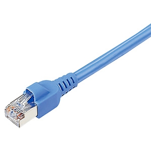 ELECOM LANケーブル CAT5E対応 ヨリ線 シールド付 環境配慮パッケージ 長さ1m LD-CTS1/RS 画像1