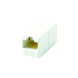 ELECOM LANケーブル延長コネクタ CAT6A用 UTP用 LD-RJ45JJ6AY2 画像1