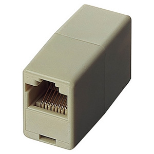 ELECOM LANケーブル延長コネクタ 10BASE-T対応 LD-RJ45TJJA 画像1