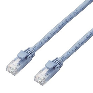 ELECOM LANケーブル スタンダードタイプ CAT6A対応 単線 環境配慮パッケージ 長さ60m ブルー LD-GPAT/BU60/RS 画像1