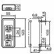 パナソニック 《リファインシリーズ》 露出アースターミナル付接地ダブルコンセント 『大型機器用コンセント表示』 (フル端子) 15A 125V 適用電線:Φ1.6、Φ2 WKS21701 画像2