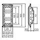 パナソニック 【コスモシリーズワイド21】埋込ダブルコンセント 絶縁枠付 ライトグリーン WTF15024LGK 画像2