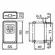 パナソニック 《リファインシリーズ》 露出アースターミナル付接地コンセント 15A 125V 適用電線:Φ1.6、Φ2 WKS214 画像2