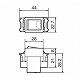 パナソニック フルカラースイッチ 埋込パイロットスイッチC 3路・片切両用 ネーム付 15A 300V AC WN52421 画像2