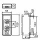 パナソニック 《リファインシリーズ》 露出アースターミナル付接地ダブルコンセント (フル端子) 15A 125V 適用電線:Φ1.6、Φ2 WKS217 画像2