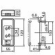 パナソニック 《リファインシリーズ》 露出アースターミナル付抜け止めダブルコンセント (フル端子) 15A 125V 適用電線:Φ1.6、Φ2 WKS317 画像2