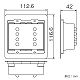 パナソニック 防気カバー 3連接穴用 WVA24921 画像2