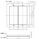 パナソニック スイッチプレート ラウンド 2連用 ホワイト WTC7102W 画像2