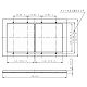パナソニック スイッチプレート スクエア 4連(2連接穴+2連接穴)用 ホワイト WT8124W 画像2