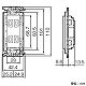 パナソニック 埋込トリプルコンセント 金属取付枠付 15A 125V ホワイト WTF13033WK 画像3