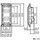 パナソニック 埋込アースターミナル付接地コンセント 絶縁取付枠付 15A 125V ホワイト WTF11314WK 画像3