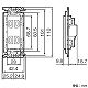 パナソニック 埋込接地ダブルコンセント 金属取付枠付 15A 125V ホワイト WTF13123WK 画像3