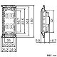 パナソニック 埋込接地ダブルコンセント 絶縁取付枠付 15A 125V ホワイト WTF13124WK 画像3