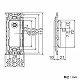 パナソニック 埋込高シールドテレビコンセント 端末用 1端子 絶縁取付枠付 10～2602MHz ベージュ WTF4465F 画像3