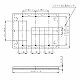 パナソニック 簡易耐火用コンセントプレート 5コ(3コ+1コ+1コ)用 スクエア ホワイト WTF8775W 画像2