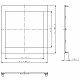 パナソニック 化粧カバー 2連接穴用 ホワイト WTF3122W 画像2