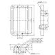 パナソニック プレート用継枠 ラウンドプレート用 1連用 厚さ 12mm ホワイト WTC7171W 画像2