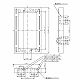 パナソニック プレート用継枠 スクエアプレート用 1連用 厚さ 12mm ホワイト WT8171W 画像2