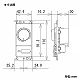 パナソニック LED用埋込調光スイッチC 片切・3路両用 ロータリー式 160VA 100V ウォームシルバー WTX57521S 画像2