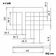 パナソニック コンセントプレート 8コ(3コ+2コ+3コ)用 ラウンド WTX7088S 画像2