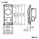 パナソニック LED用埋込調光スイッチC 片切・3路両用 ロータリー式 160VA 100V スクエア シルバーグレー WTT57521S1 画像2