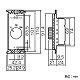 パナソニック 埋込熱線センサ付自動スイッチ用操作ユニット 15A 250V ベージュ WTC5820F 画像3