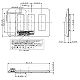 パナソニック 埋込光コンセントセット 光コンセント SC1心 専用取付枠付 WTH30100W 画像3