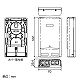 パナソニック 光成端箱コンパクト SC4心タイプ WTH3624 画像2