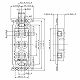 パナソニック フルカラー 埋込トリプルコンセント 取付枠付 15A 125V グレー WN1503H 画像3