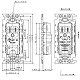 パナソニック フルカラー 埋込絶縁接地コンセント アースターミナル付 取付枠付 15A 125V WN11314 画像3