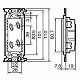 パナソニック フルカラー 埋込抜け止めダブルコンセント 取付枠付 15A 125V WN1062 画像2