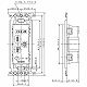 パナソニック フルカラー 15A・20A兼用埋込接地コンセント 取付枠付 20A 250V WN1922 画像3